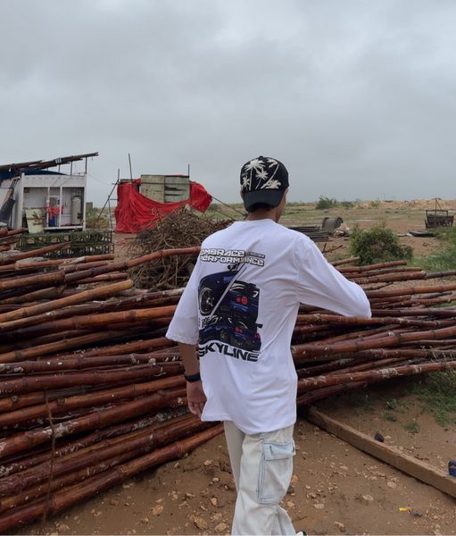 Skyline Tee – White Edition (Skyline Horizon)